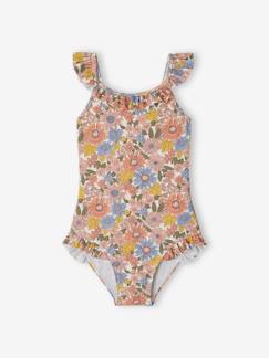 -Maillot de bain à fleurs 1 pièce fille