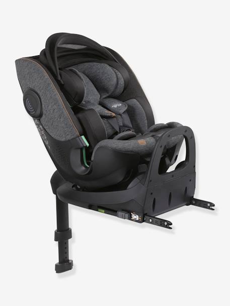 Siège-auto CHICCO Bi-Seat i-Size Air 40 à 150 cm, équivalence groupe 0+/1/2/3 Black Melange 9 - vertbaudet enfant 