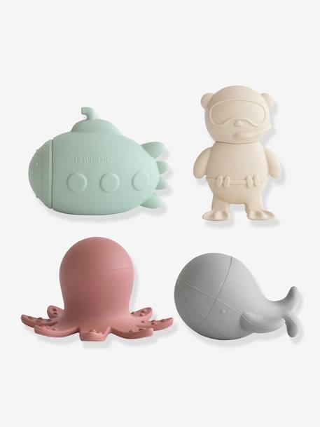 Set de 4 Jouets pour le Bain Sealife - bleu+multicolore+vert 5 - vertbaudet enfant 