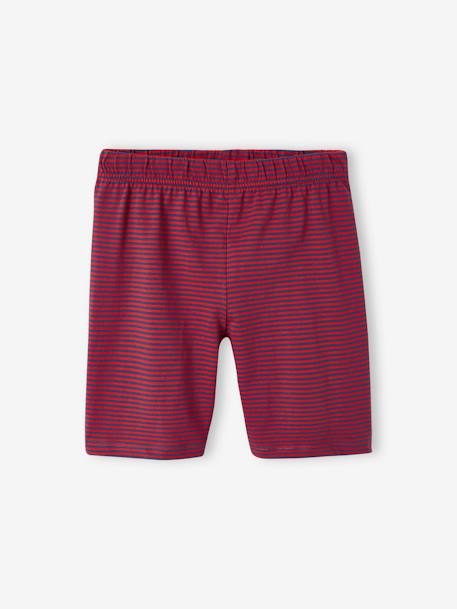 Lot pyjama + pyjashort garçon pompiers bleu océan 5 - vertbaudet enfant 