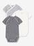 Lot 3 bodies marine 1 - vertbaudet enfant 
