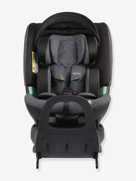 Siège-auto CHICCO Bi-Seat i-Size Air 40 à 150 cm, équivalence groupe 0+/1/2/3 Black Melange 1 - vertbaudet enfant 