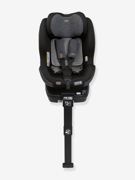 Siège-auto rotatif CHICCO Seat3Fit i-Size Air Melange 40 à 125 cm, équivalence groupe 0+/1/2 Black+Graphite 3 - vertbaudet enfant 