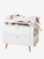 Commode à langer CONFETTI blanc 2 - vertbaudet enfant 