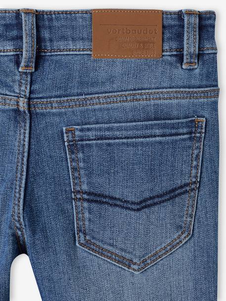 Jean garçon slim indestructible stone 4 - vertbaudet enfant 