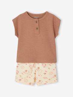 -Ensemble naissance : T-shirt tunisien + short bébé