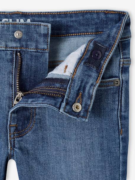 Jean garçon slim indestructible stone 3 - vertbaudet enfant 