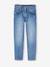 Jean fille droit MorphologiK tour de hanches Fin bleu foncé+denim bleached+stone 11 - vertbaudet enfant 