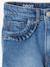 Jean fille droit MorphologiK tour de hanches Fin bleu foncé+denim bleached+stone 13 - vertbaudet enfant 