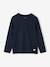 T-shirt garçon unis manches longues personnalisable anthracite+Bleu+jaune+marine+vert+vert sapin 20 - vertbaudet enfant 