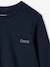 T-shirt garçon unis manches longues personnalisable anthracite+Bleu+jaune+marine+vert+vert sapin 23 - vertbaudet enfant 