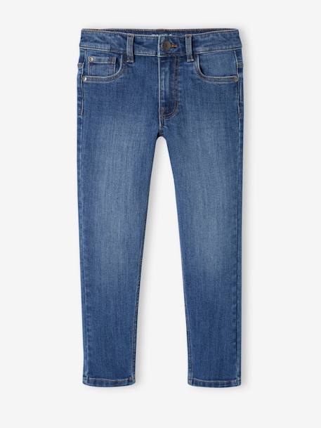 Jean garçon slim indestructible stone 1 - vertbaudet enfant 