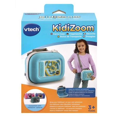 Sacoche VTECH Kidizoom Bleue - Pour appareils photos et vidéos KidiZoom - 3 ans + BLEU 3 - vertbaudet enfant 