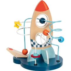 Jouet-Jeux d'imagination-Circuit de motricité Orbite 21 - GOKI - Pour enfants de 12 mois et plus - Boulier en bois inclus