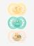 Lot de 3 sucettes en silicone Original 18 mois+ Jaune + vert + sable+Vert + sable + bleu 1 - vertbaudet enfant 