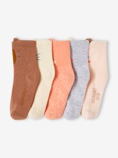 -Lot de 5 paires de chaussettes "animaux" bébé