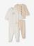 Lot de 2 pyjamas bébé 2 pièces en jersey écru 1 - vertbaudet enfant 