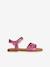 Sandales enfant J4535 Karly Girl fuchsia 4 - vertbaudet enfant 