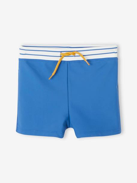 Ensemble de bain anti-UV T-shirt + boxer garçon bleu azur 3 - vertbaudet enfant 