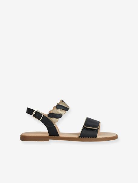Sandales enfant J4535G Karly Girl noir 4 - vertbaudet enfant 