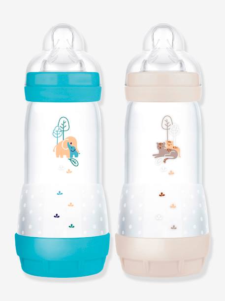 Lot de 2 biberons 320 ml Lilas + sable+Océan + sable 4 - vertbaudet enfant 