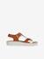 Sandales enfant J45EA Costarei Girl marron 4 - vertbaudet enfant 