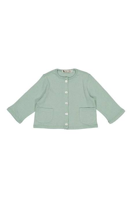 Cardigan enfant Coco VERT 1 - vertbaudet enfant 