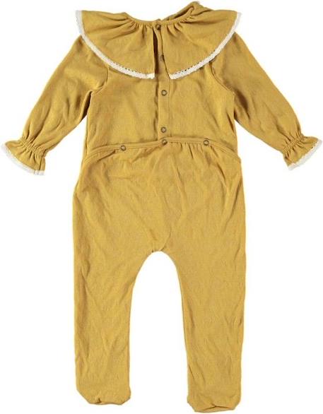 Pyjama bébé Ballerine avec dentelle JAUNE 4 - vertbaudet enfant 