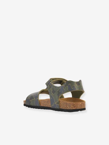 Sandales enfant JO28LB Ghita Boy kaki 2 - vertbaudet enfant 