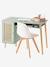 Bureau enfant cannage POESIE rose nude+vert 8 - vertbaudet enfant 