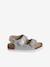 Sandales fille Disney La Reine des Neiges GRIS CLAIR METALLISE 2 - vertbaudet enfant 