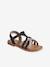 Sandales scratchées cuir enfant blanc+lot bleu 8 - vertbaudet enfant 
