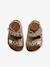 Sandales scratchées cuir imprimé bébé beige imprimé 5 - vertbaudet enfant 