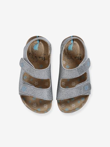 Sandales fille Disney La Reine des Neiges GRIS CLAIR METALLISE 4 - vertbaudet enfant 
