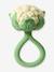 Hochet anneau de dentition Chou-fleur - blanc 4 - vertbaudet enfant 