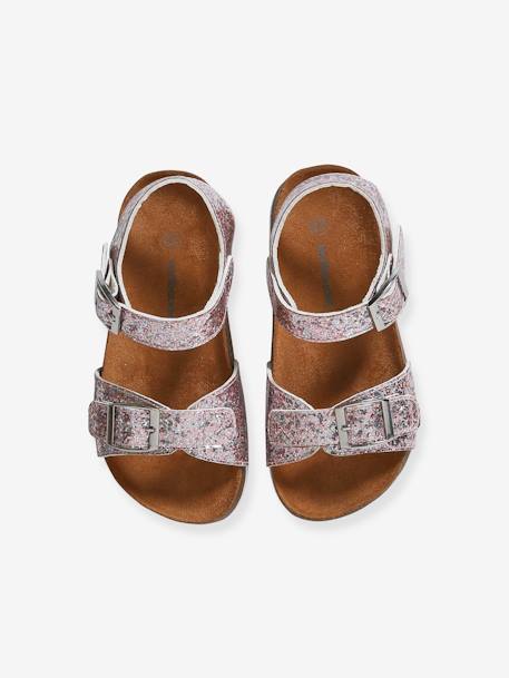 Sandales enfant fille doubles brides ajustables collection maternelle multicolore 4 - vertbaudet enfant 