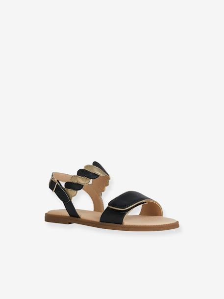 Sandales enfant J4535G Karly Girl noir 1 - vertbaudet enfant 