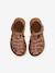 Sandales fermées cuir enfant collection maternelle ocre 4 - vertbaudet enfant 
