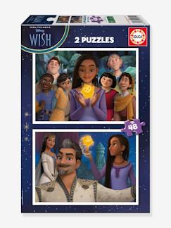 Jouet-Jeux éducatifs-2X50 Puzzles Disney Wish - EDUCA BORRAS