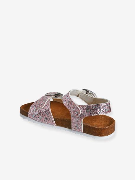 Sandales enfant fille doubles brides ajustables collection maternelle multicolore 3 - vertbaudet enfant 