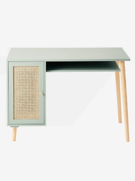 Bureau enfant cannage POESIE rose nude+vert 9 - vertbaudet enfant 