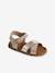 Sandales ouvertes cuir enfant collection maternelle or 1 - vertbaudet enfant 