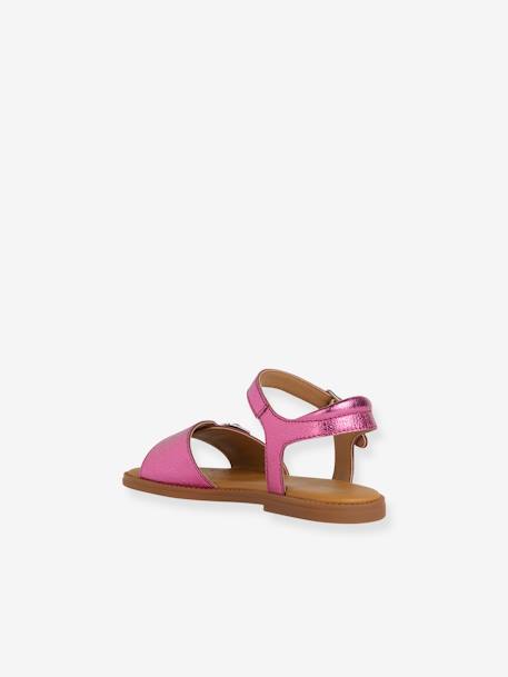 Sandales enfant J4535 Karly Girl fuchsia 2 - vertbaudet enfant 