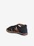 Sandales bébé cuir fermées à boucle marine+marron 3 - vertbaudet enfant 