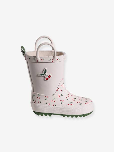 Bottes de pluie imprimées bébé rose imprimé 2 - vertbaudet enfant 