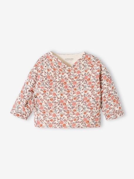 Cardigan croisé forme brassière bébé matelassé  - vertbaudet enfant