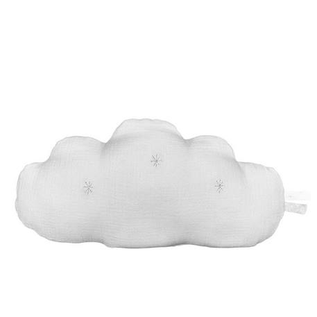 Coussin nuage en coton GRIS 1 - vertbaudet enfant 