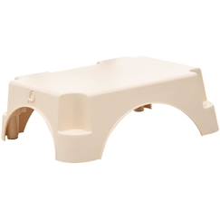 Chambre et rangement-Marche pied Babyscale beige - Thermobaby - Large - Antidérapant - 150 kg