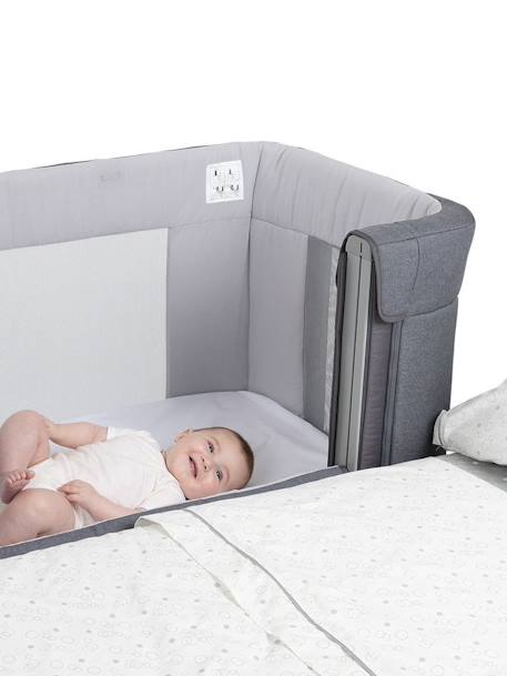Berceau cododo évolutif Next2Me Forever beige+gris 20 - vertbaudet enfant 