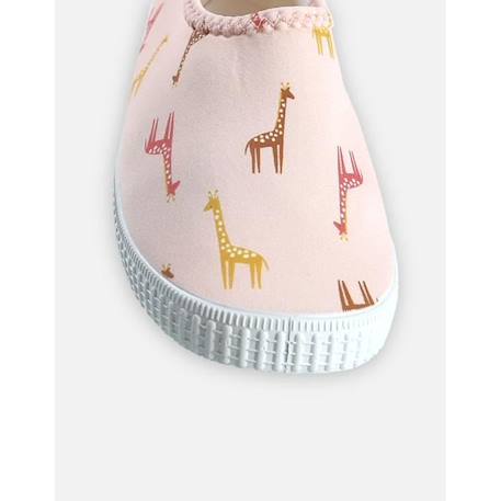 Chaussons de bain imprimés girafes ROSE 3 - vertbaudet enfant 